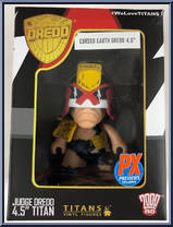 Cursed Earth Dredd from 2000 AD - Basic Series manufactured by Titan Merchandise [Front]