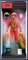 Dr. Dave Bowman (Red Suit) from 2001: A Space Odyssey - Ultimates manufactured by Super7 [Front]