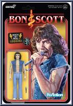 Bon Scott from AC/DC - ReAction Figures manufactured by Super7 [Front]