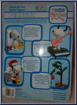 Dancing Snoopy from A Charlie Brown Christmas - Basic Series manufactured by Memory Lane [Back]