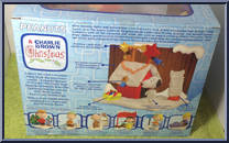 Snoopy's Contest Winning Display from A Charlie Brown Christmas - Box Sets manufactured by Memory Lane [Back]