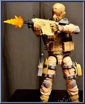 Desert Steel Brigade from Action Force - Series 4 manufactured by Valaverse [Loose]