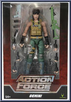 Gemini from Action Force - Series 3 manufactured by Valaverse [Front]