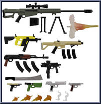 Weapons Pack Foxtrot from Action Force - Series 3 manufactured by Valaverse [Loose]