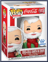 Coca-Cola Santa in Chair from Ad Icons - Pop! Vinyl Figures manufactured by Funko [Front]