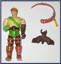 Hawkler from Advanced Dungeons & Dragons - Battle-Matic manufactured by LJN [Loose]