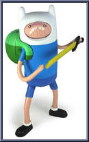 Deluxe Finn from Adventure Time - 10" Scale manufactured by Jazwares [Loose]
