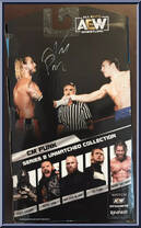 CM Punk (Red Pants) (Luminaries) (Chase) from AEW - Unmatched - Series  8 manufactured by Jazwares [Back]