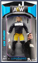 CM Punk (Yellow Pants) (Luminaries) from AEW - Unmatched - Series  8 manufactured by Jazwares [Front]