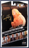 Chris Jericho (Luminaries) from AEW - Unmatched - Series  4 manufactured by Jazwares [Back]