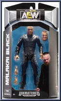 Malakai Black from AEW - Unmatched - Series  8 manufactured by Jazwares [Front]