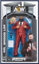 Mr. Brodie Lee from AEW - Unmatched - Series  6 manufactured by Jazwares [Front]