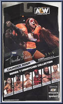 Thunder Rosa (Red / White / Blue) (Chase) from AEW - Unmatched - Series  7 manufactured by Jazwares [Back]
