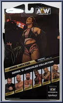 Jamie Hayter (Rare Edition) from AEW - Unrivaled - Series 12 manufactured by Jazwares [Back]