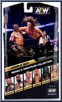 Jungle Boy from AEW - Unrivaled - Series  5 manufactured by Jazwares [Back]
