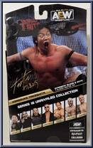 Konosuke Takeshita (Chase) from AEW - Unrivaled - Series 16 manufactured by Jazwares [Back]