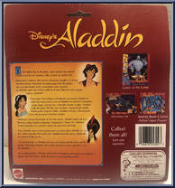 Aladdin & Abu from Aladdin - Basic Series manufactured by Mattel [Back]