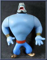 Genie (Flip Head) from Aladdin - Basic Series manufactured by Mattel [Loose]