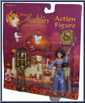 Jasmine (with Birdcage) from Aladdin - TV Series - Basic Series manufactured by Mattel [Front]