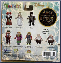 Mad Hatter / Red Queen from Alice Through the Looking Glass - Minimates manufactured by Diamond Select [Back]