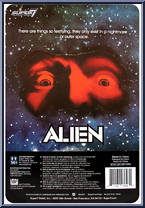 Xenomorph (Translucent) from Alien - ReAction Figures manufactured by Funko [Back]