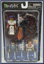 Ellen Ripley / Kane / Parker / Alien from Alien - Minimates - Sets manufactured by Diamond Select [Front]