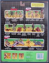 Warrior Alien vs. Renegade Predator from Aliens - Series 2 manufactured by Kenner [Back]