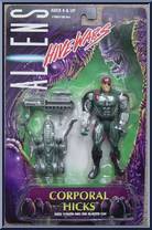 Corporal Hicks from Aliens - Hive Wars manufactured by Kenner [Front]