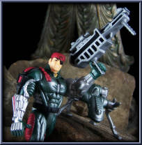 Corporal Hicks from Aliens - Hive Wars manufactured by Kenner [Loose]