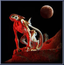 Panther Alien from Aliens - Series 3 manufactured by Kenner [Loose]