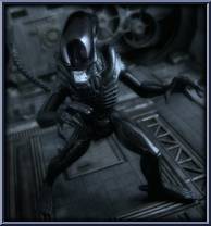Warrior Alien vs. Renegade Predator from Aliens - Series 2 manufactured by Kenner [Loose]