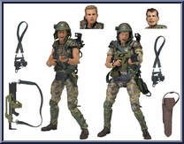 Corporal Dwayne Hicks & Private William Hudson from Aliens - 2-Packs manufactured by Neca [Loose]
