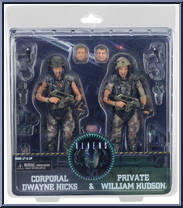 Corporal Dwayne Hicks & Private William Hudson from Aliens - 2-Packs manufactured by Neca [Front]