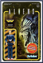Bishop from Aliens - Basic Series manufactured by Super7 [Front]