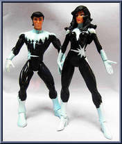 Northstar / Aurora from Alpha Flight - Basic Series manufactured by Toy Biz [Loose]