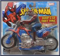 Dirt Bike from Amazing Spider-Man - Bump & Go manufactured by Toy Biz [Front]