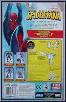 Man-Wolf (Howling) from Amazing Spider-Man - Series 1 manufactured by Toy Biz [Back]