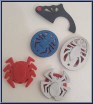 Spider-Man (Battle Action) from Amazing Spider-Man - Series 1 manufactured by Toy Biz [Loose]