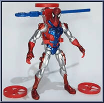 Spider-Man (Shoot 'N Spin) from Amazing Spider-Man - Series 2 manufactured by Toy Biz [Loose]