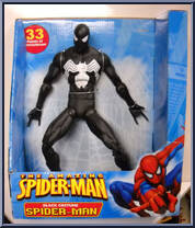 Spider-Man (Black Costume) from Amazing Spider-Man - 12" Scale manufactured by Toy Biz [Front]