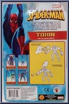 Toxin from Amazing Spider-Man - Series 4 manufactured by Toy Biz [Back]