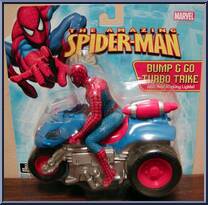 Turbo Trike from Amazing Spider-Man - Bump & Go manufactured by Toy Biz [Front]