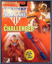 Red Challenger from American Gladiators - Basic Series manufactured by Mattel [Front]