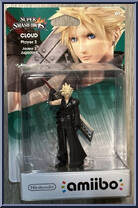 Cloud (Player 2) from Amiibo - Super Smash Bros. manufactured by Nintendo [Front]