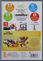 Incineroar from Amiibo - Super Smash Bros. manufactured by Nintendo [Back]