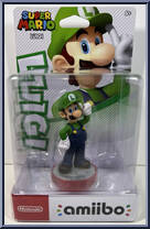 Luigi from Amiibo - Super Mario manufactured by Nintendo [Front]