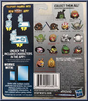 Anakin Skywalker Bird (Sith Apprentice) from Angry Birds: Star Wars - Telepods - Series 1 manufactured by Hasbro [Back]