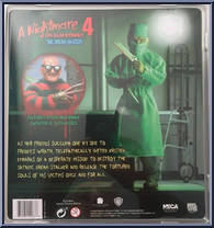 Freddy Krueger (Dream Master) from A Nightmare on Elm Street - Clothed Retro manufactured by Neca [Back]