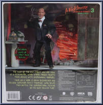 Freddy Krueger (Dream Warriors) (Tux) from A Nightmare on Elm Street - Clothed Retro manufactured by Neca [Back]