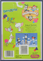 Pinky and the Brain from Animaniacs - Bend-Ems manufactured by Just Toys [Back]